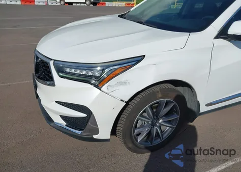 2020 Acura Rdx Technology Package z USA, uszkodzony, nr VIN 5J8TC1H50LL001275